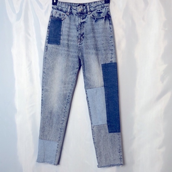 BDG Urban Outfitters Patched Work Jeans Size 25 - Picture 3 of 12